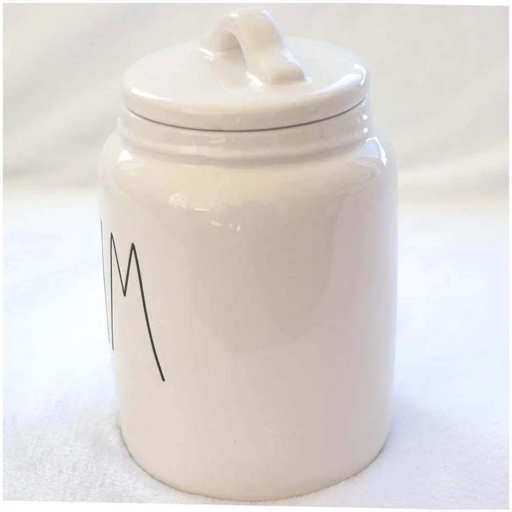 Rae Dunn by Magenta Yum Small Canister | 6.5" Tall x 4" Wide - Picture 2 of 3